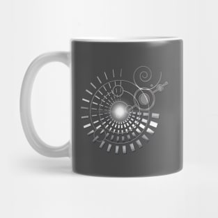 Silver maze Mug